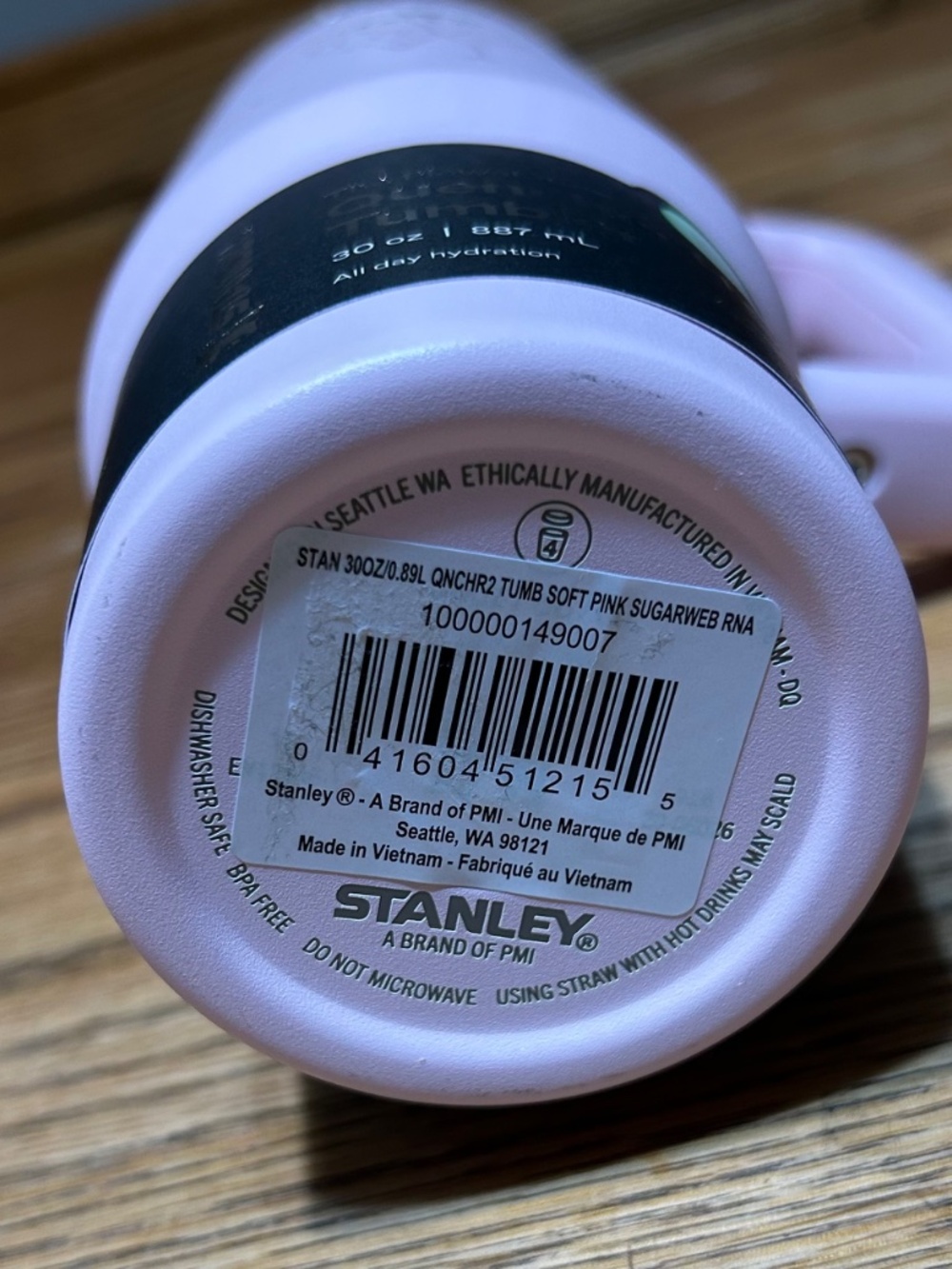 NEW Stanley 30 oz Quencher H2.0 — Pink Sugar Spider Webs | Halloween 2026 🎃 - Picture 7 of 10